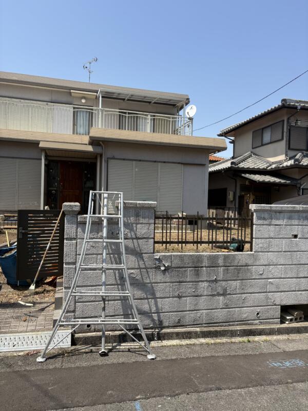 伐採後の写真