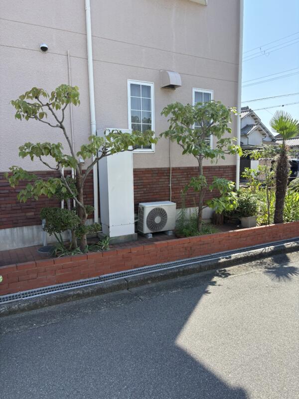 堺市北区での剪定後